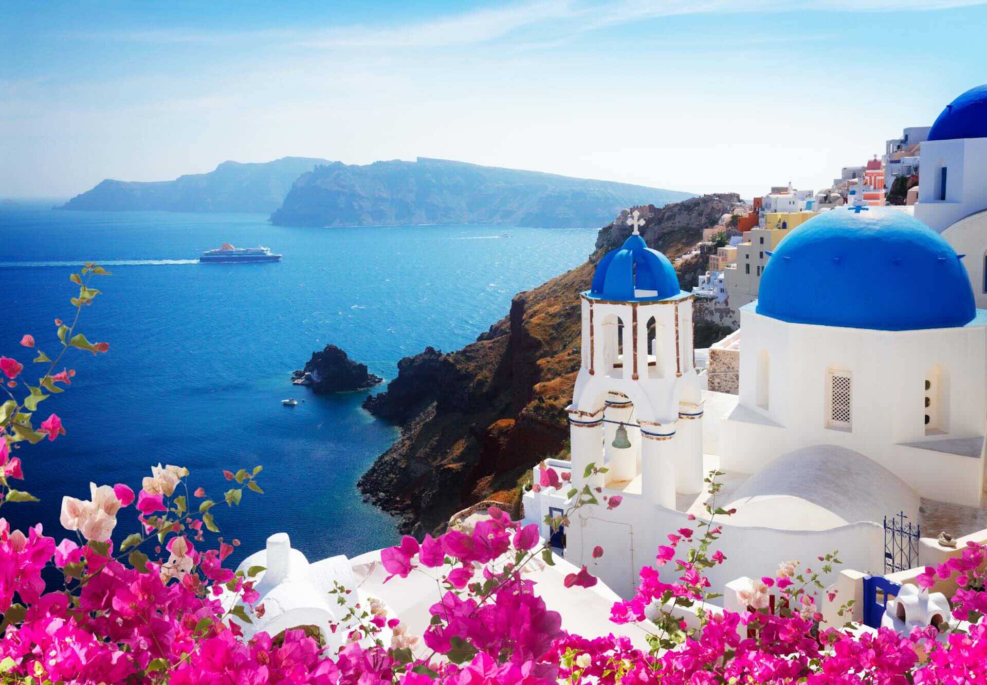 Santorin Insel Aussichtspunkt