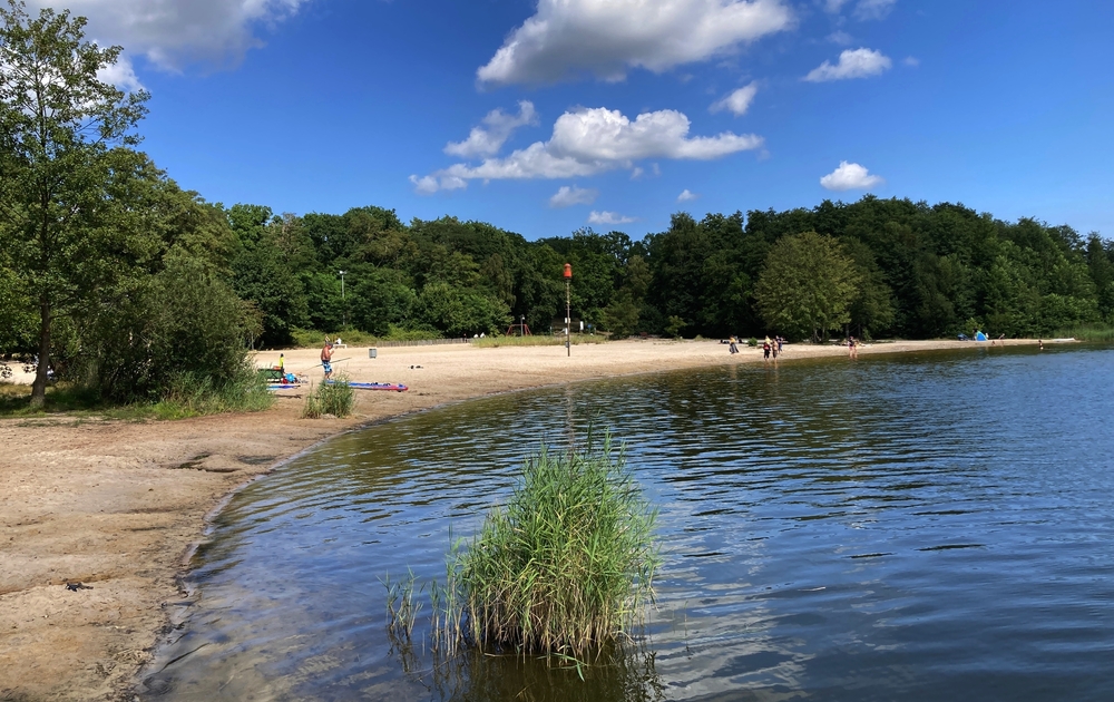 Weiße Düne / Badestrand am Steinhuder Meer in Mardorf