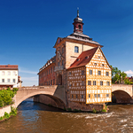 Brückenrathaus in Bamberg, Deutschland