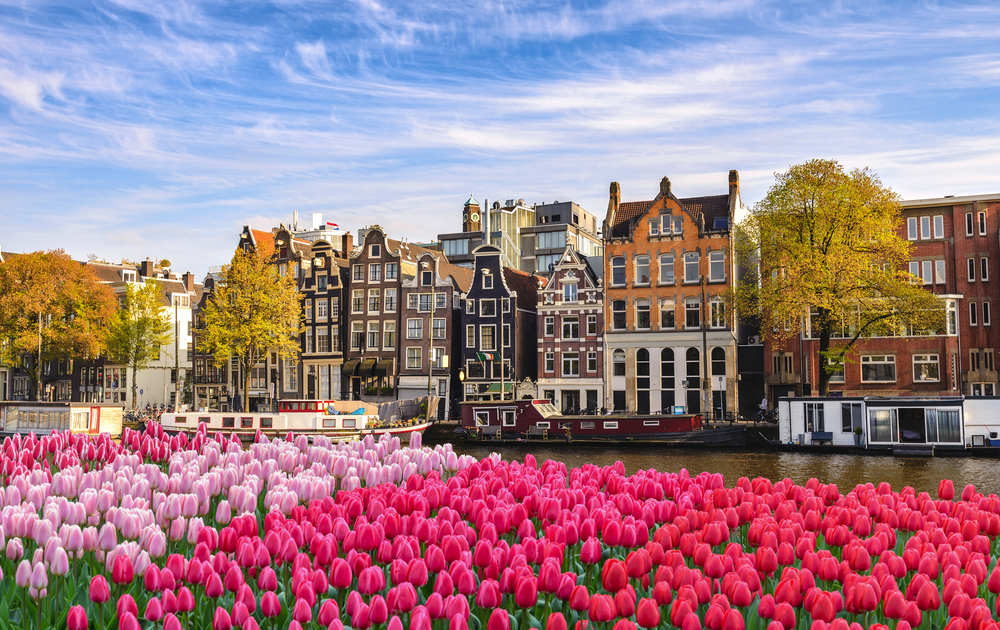 Amsterdam im Frühling