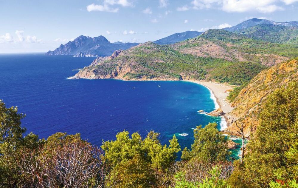 atemberaubende ladscapes von Korsika