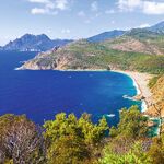 atemberaubende ladscapes von Korsika