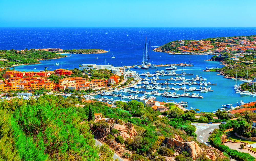 Porto Cervo an der Costa Smeralda an der Nordostküste Sardiniens, Italien