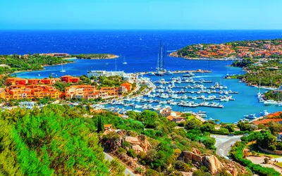 Porto Cervo an der Costa Smeralda an der Nordostküste Sardiniens, Italien