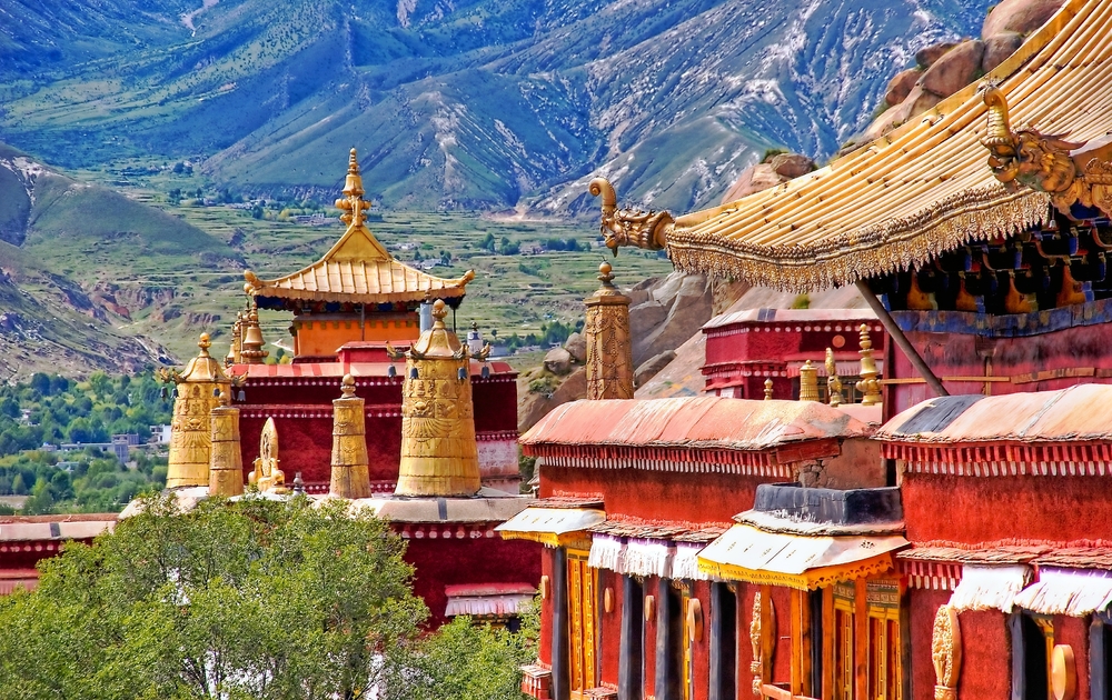 Sera-Kloster ist ein bedeutendes tibetisch-buddhistisches Kloster in der Nähe von Lhasa, Tibet