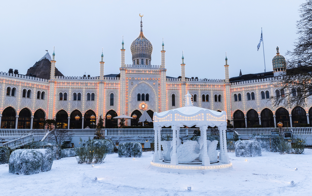 Maurischer Palast im Tivoli in Kopenhagen, Dänemark