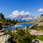 Spiegelsee in Schladming in der Steiermark, Österreich