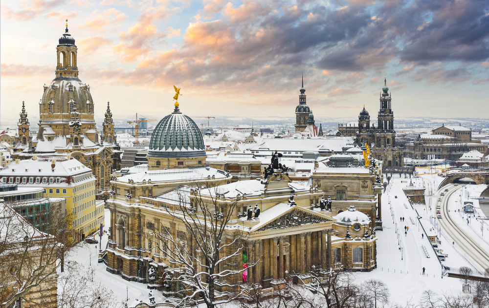Dresden im Winter