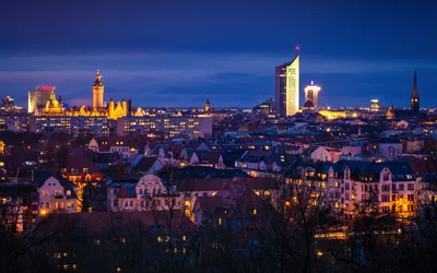 winterliches Leipzig