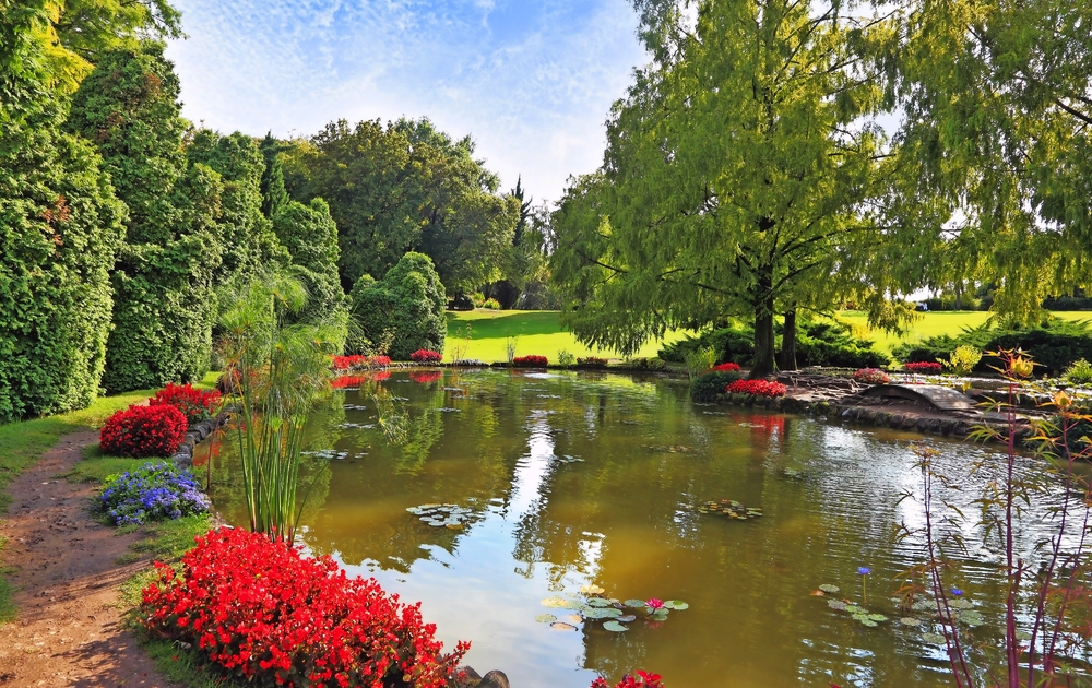 Bezaubernder Park Sigurta in Norditalien