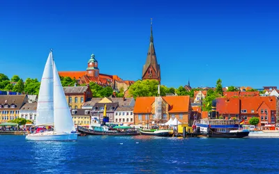 Stadtbild von Flensburg