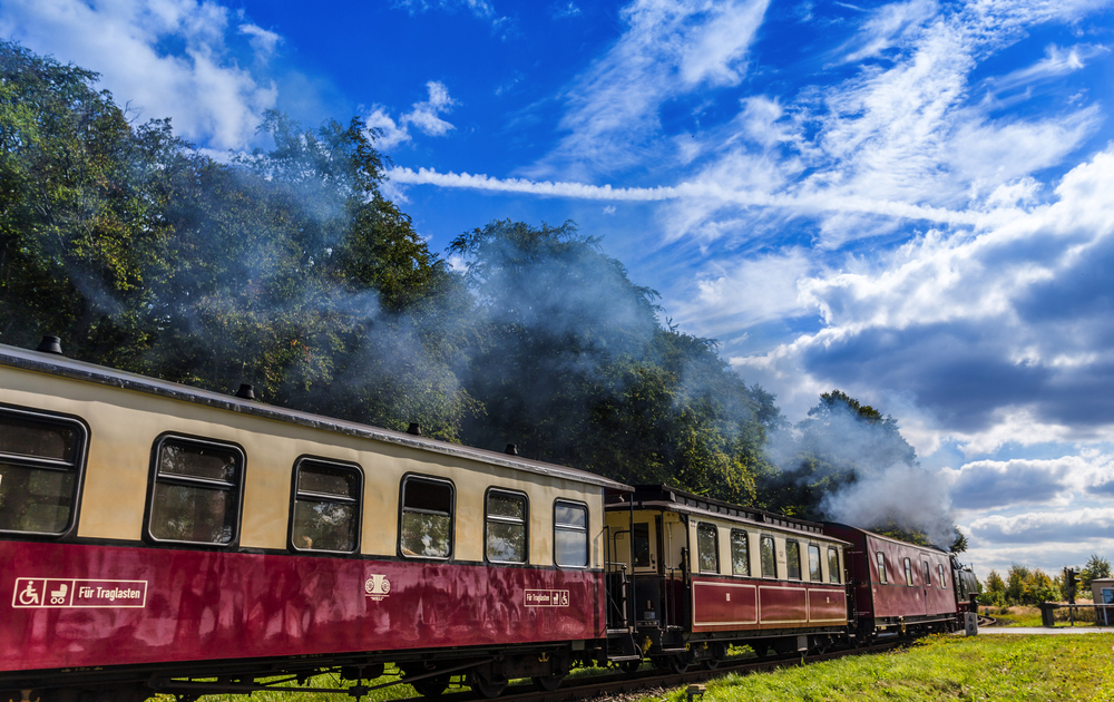 Schmalspurbahn Molli von Kühlungsborn nach Bad Doberan und zurück, Deutschland