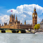 Big Ben und Houses of Parliament in London, Vereinigtes Königreich