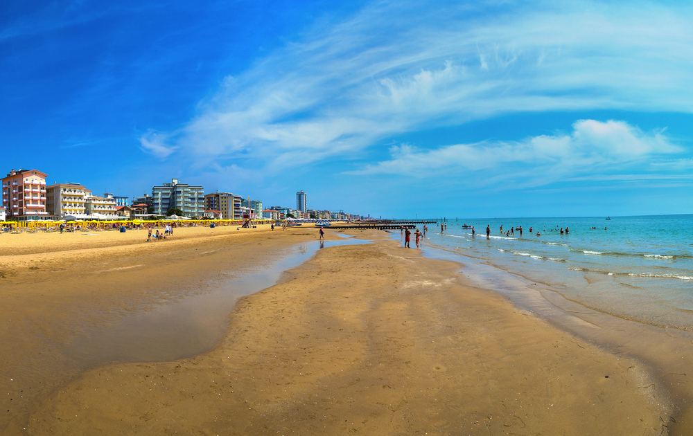Lido di Jesolo in Venetien, Italien