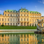 Schloss Belvedere in Wien, Österreich