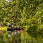 Kahnfahrt im Spreewald, Deutschland