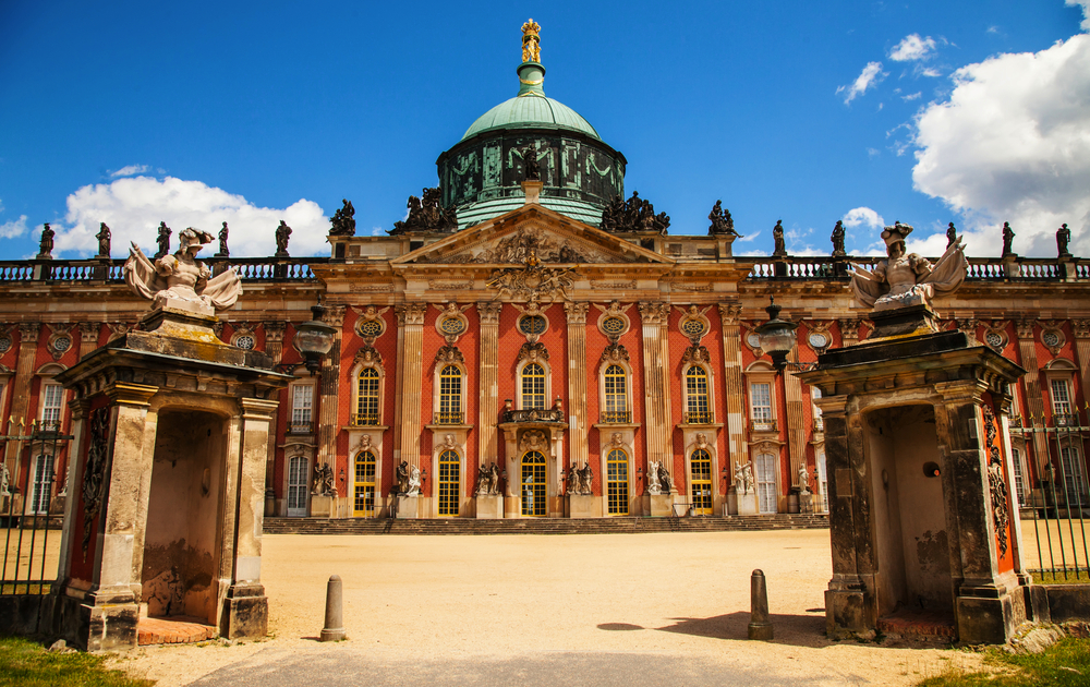 Schloss Sanssouci in Potsdam, Deutschland