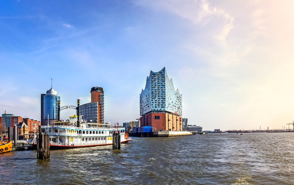 Elbphilharmonie am Hamburger Hafen, Deutschland