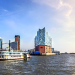 Elbphilharmonie am Hamburger Hafen, Deutschland