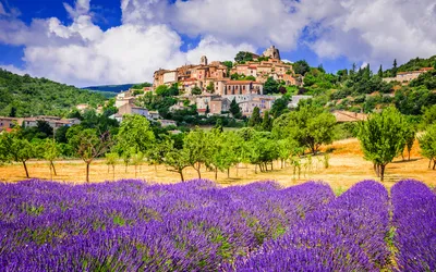 Simiane-la-Rotonde in der Provence