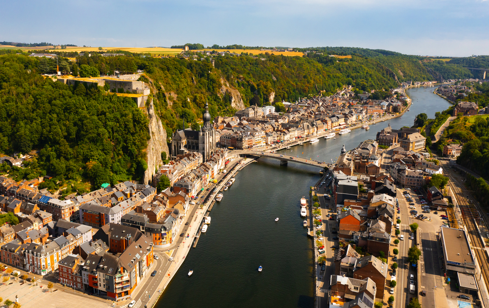 Dinant am Ufer der Maas