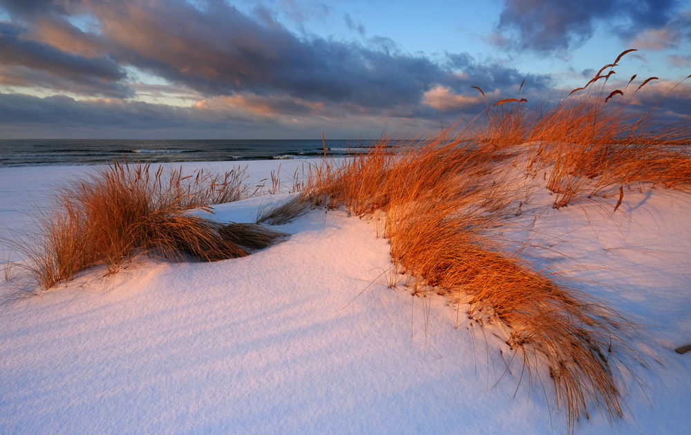 Kolobrzeg im Winter