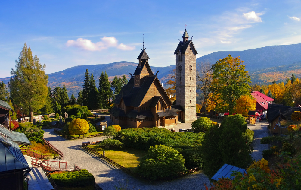 Stabkirche Wang in Karpacz, Polen