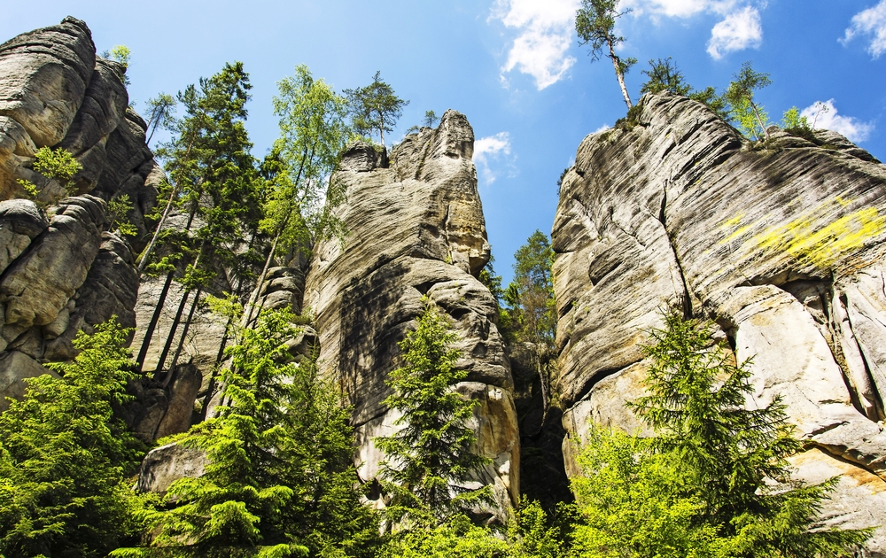 Adersbach, Felsenstadt.