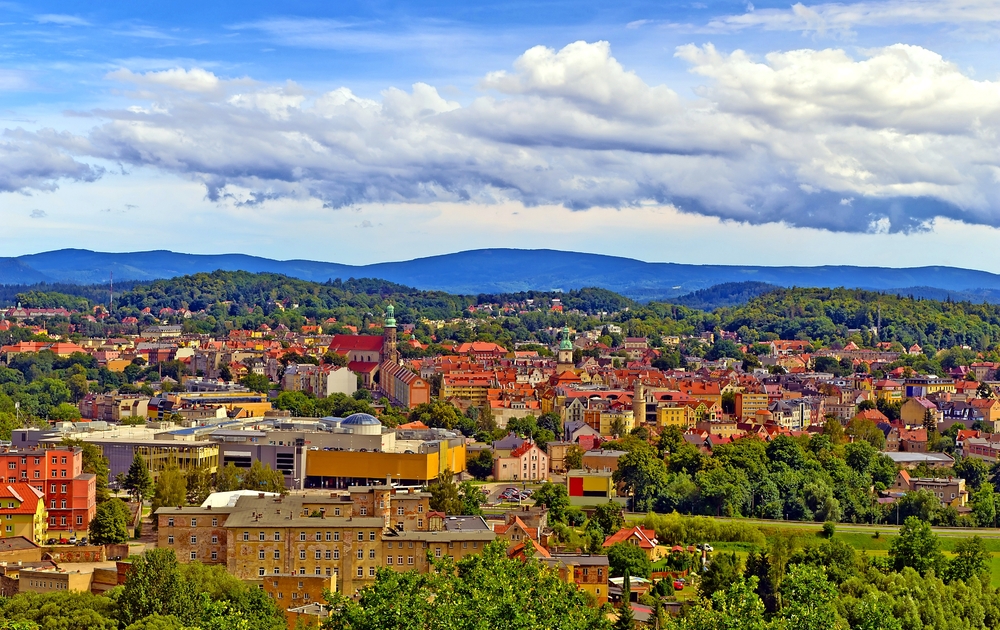 Panorama von Jelenia Gora