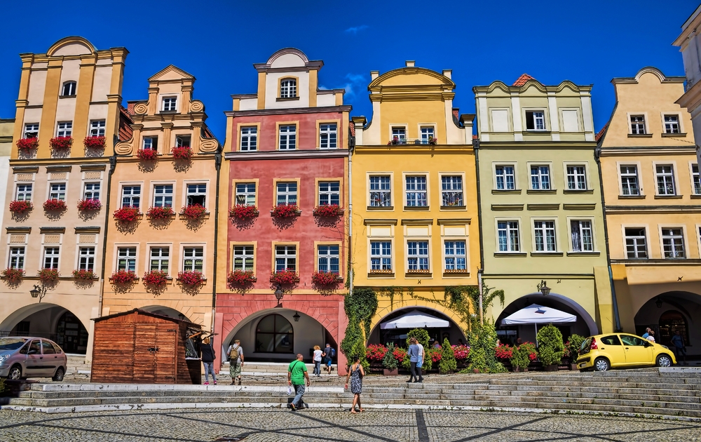 Altbauten in Jelenia Gora