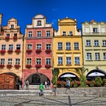 Altbauten in Jelenia Gora