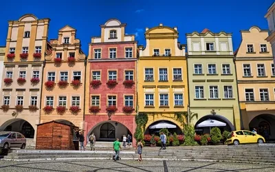 Altbauten in Jelenia Gora