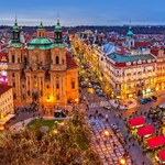 Weihnachtsmarkt in Prag, Tschechien