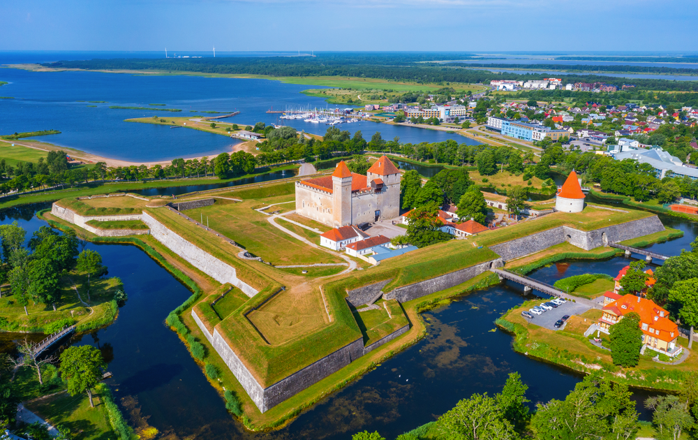 Schloß Arensburg - ein Schloss auf der estnischen Insel Saaremaa