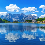 Misurinasee in den Dolomiten