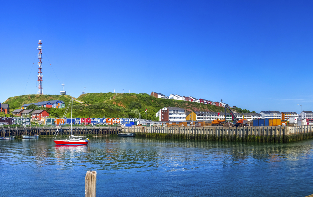 Hummerbuden auf Helgoland
