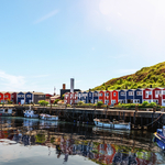 Hummerbuden auf Helgoland