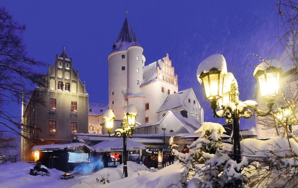 Weihnachtsmark auf Schloss Schwarzenberg