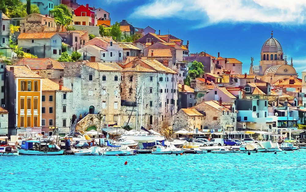 Sibenik in Dalmatien