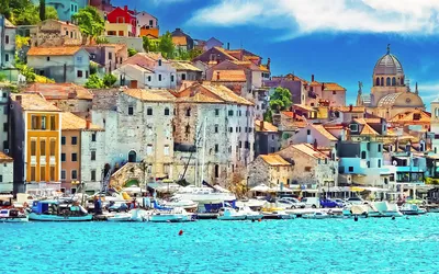 Sibenik in Dalmatien