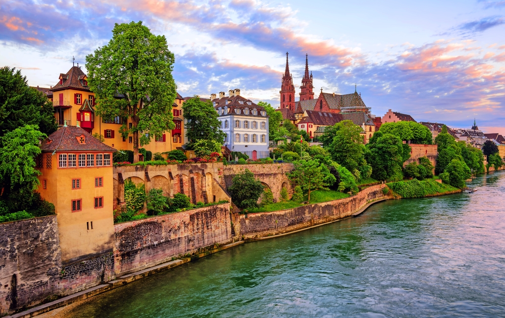 Basel in der Schweiz