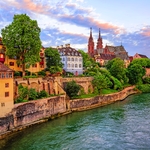 Basel in der Schweiz