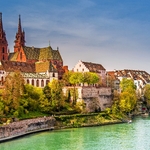 Basel in der Schweiz