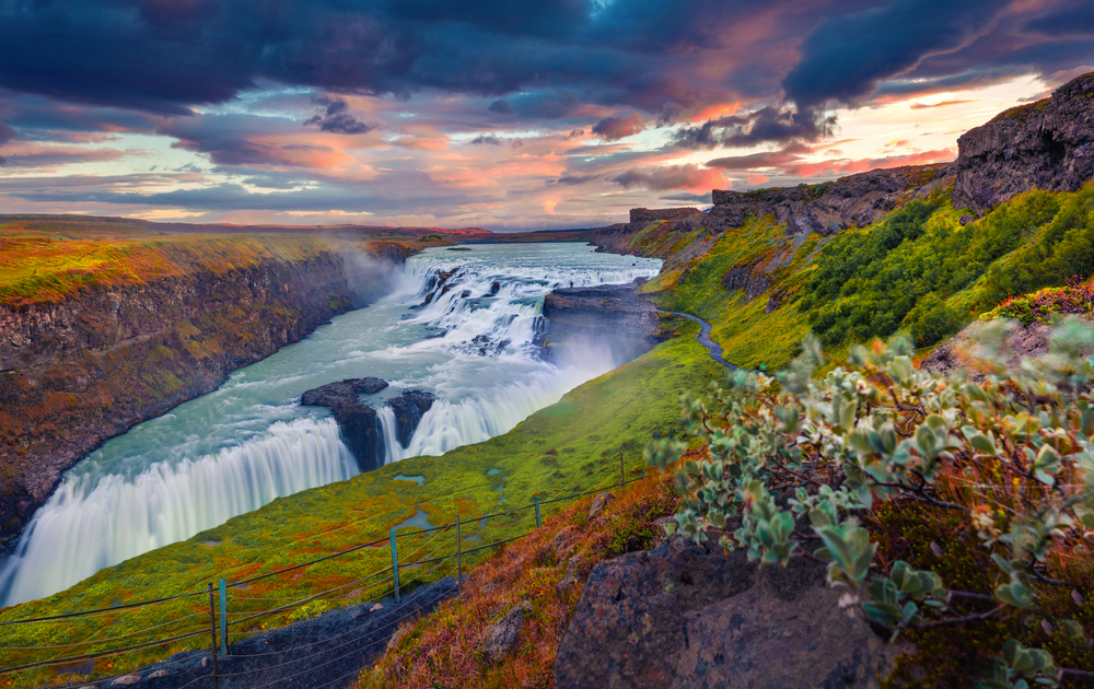 Gullfoss-Wasserfall