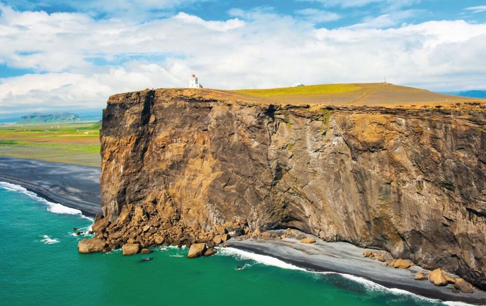 Lighthouse at cape Dyrholaey