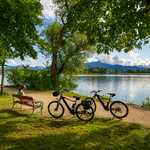 Radfahren am Chiemsee