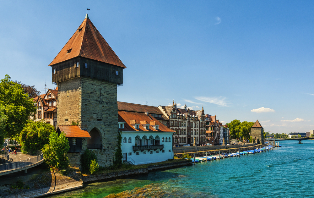 Rheintorturm in Konstanz am Bodensee
