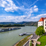 Dürnstein an der Donau in der Wachau, Österreich