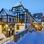 Wartburg im Winter