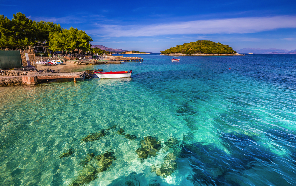Ksamil im Butrint-Nationalpark